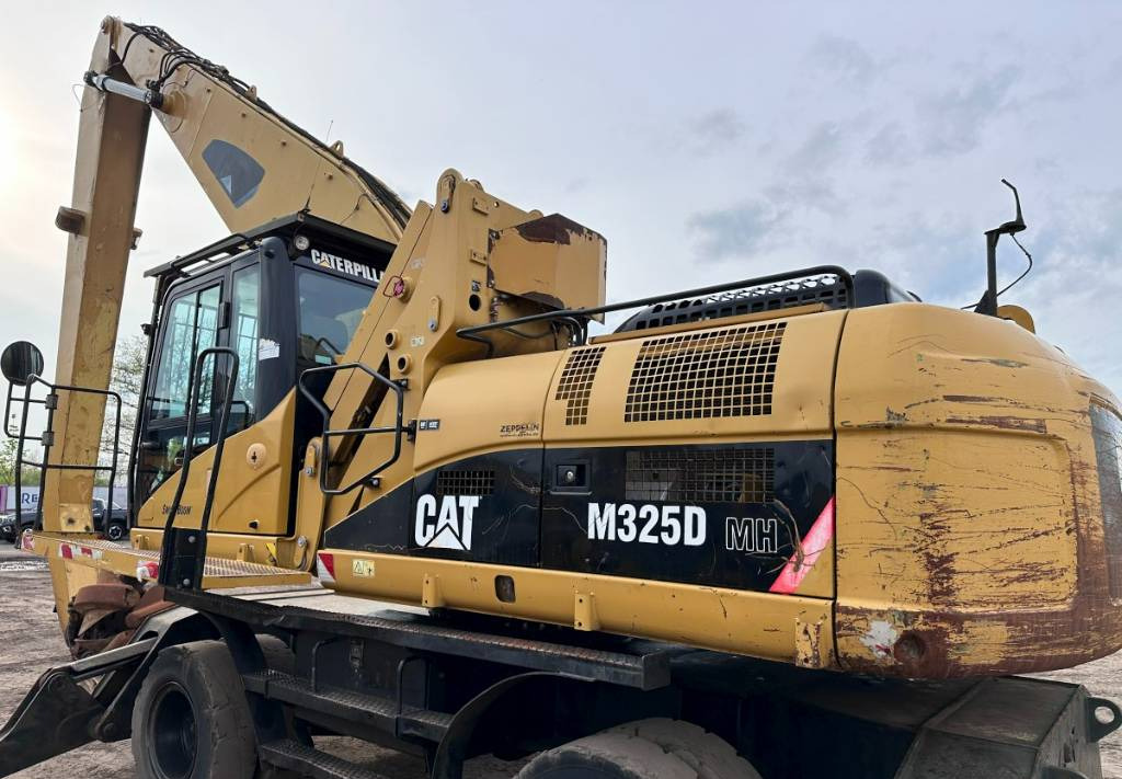 מטפל בפסולת/ תעשייתי CAT M 325 D MH Reach 15.650 mm German machine!!! Top: תמונה 12