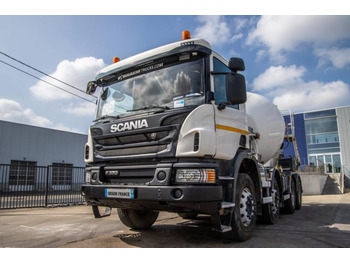 משאית מערבלת בטון Scania P360+E6+MIXER 9M³: תמונה 2