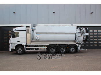 משאית ואקום Mercedes-Benz Arocs Amphitec Vortex 11000 Saugbagger: תמונה 2