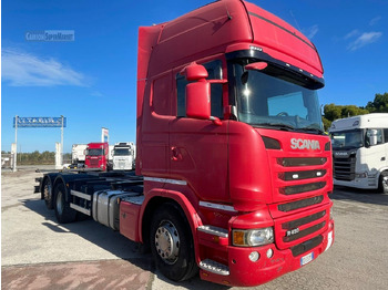 מוביל מכולות/ משאית החלפת גוף SCANIA R 450