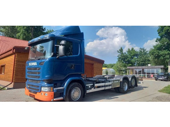 מוביל מכולות/ משאית החלפת גוף SCANIA R 490