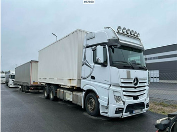 משאית תיבה MERCEDES-BENZ Actros