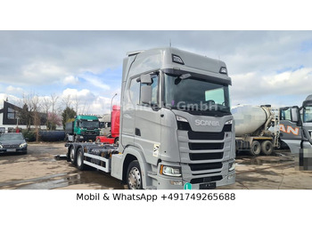 מוביל מכולות/ משאית החלפת גוף SCANIA S 450