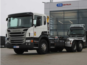 הַחכָּרָה Scania P410, EURO 5, 6X2, HOOK CONTAINER, LIFTING AXLE  Scania P410, EURO 5, 6X2, HOOK CONTAINER, LIFTING AXLE: תמונה 1