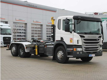 הַחכָּרָה Scania P410, EURO 5, 6X2, HOOK CONTAINER, LIFTING AXLE  Scania P410, EURO 5, 6X2, HOOK CONTAINER, LIFTING AXLE: תמונה 2