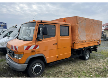 משאית וילונות צד Mercedes-Benz Inny Mercedes-Benz Vario 614 Brygadówka skrzynia plandeka 6-oso doka dokka 2004: תמונה 4