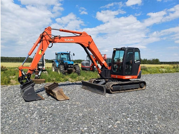 מיני מחפר KUBOTA KX080