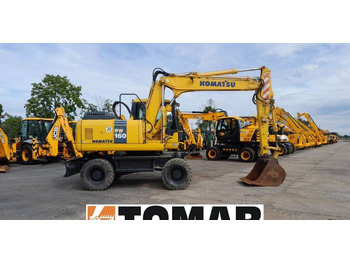 מחפר גלגלים KOMATSU PW160