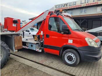 פלטפורמה אווירית מותקנת על משאית Multitel 160 Alu DS - Iveco Daily 35S11 - bucket truck boom: תמונה 2