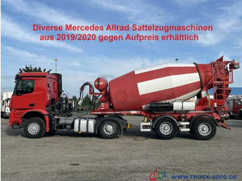 מערבל בטון סמיטרליילר Stetter AM 10m³ FHAC Betonmischer/Concrete Mixer: תמונה 2