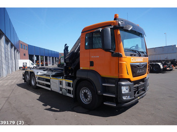 משאית הרמת וו, משאית מנוף MAN TGS 26.420 HMF 21 ton/meter laadkraan: תמונה 3