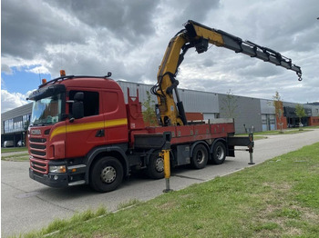 משאית מנוף Scania G480 8X4 + EFFER 1250 6S + REMOTE + WINCH - 6+3: תמונה 3