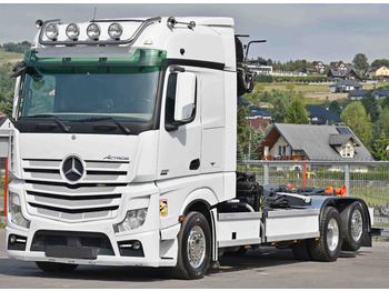 משאית הרמת וו, משאית מנוף Mercedes-Benz ACTROS 2551 * ABROLLKIPPER * LIV L120 Z3 (88): תמונה 4