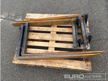 ציוד בנייה Pallet Forks 1200mm (4 of): תמונה 5