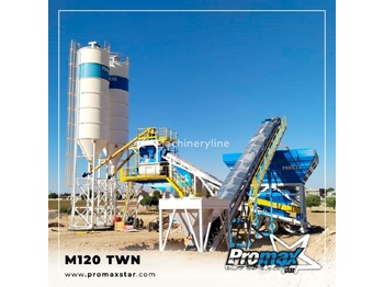 חָדָשׁ מנחית בטון Promax Mobile Concrete Batching Plant M120-TWN (120m3/h): תמונה 4