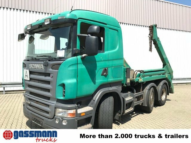 משאית דילוג העמסה Scania R420 6x2/4 Vorlauflenk-/Liftachse: תמונה 8 משאית דילוג העמסה Scania R420 6x2/4 Vorlauflenk-/Liftachse: תמונה 8