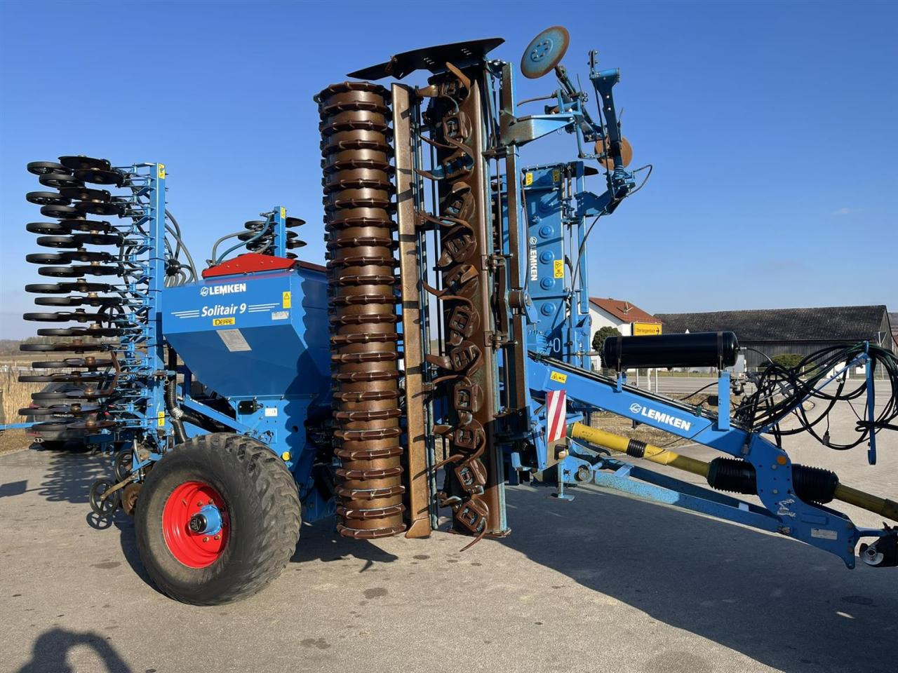 מקדחת זריעה משולבת Lemken Zirkon 10/600KA und Solitär 9/600: תמונה 7