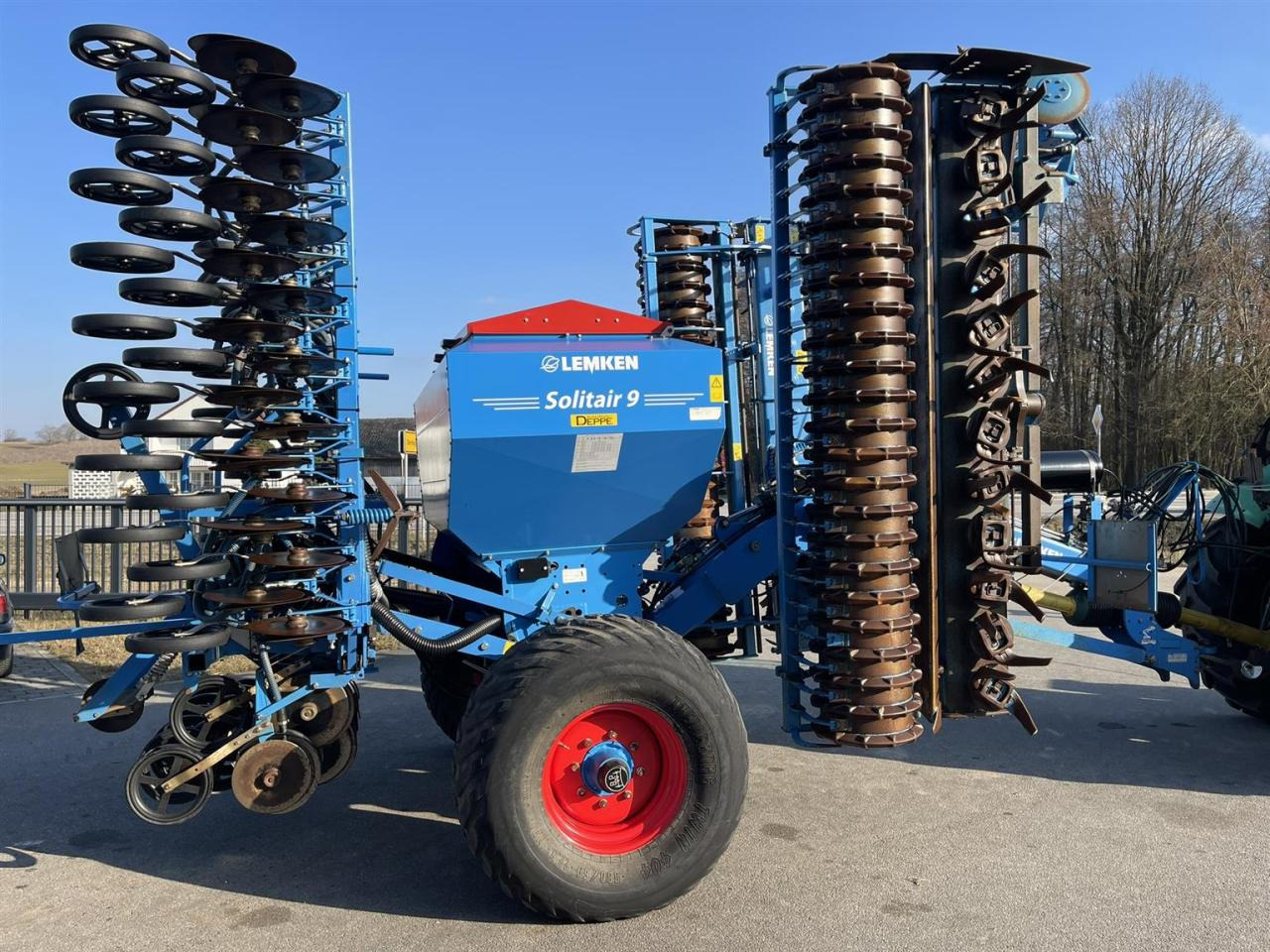 מקדחת זריעה משולבת Lemken Zirkon 10/600KA und Solitär 9/600: תמונה 6