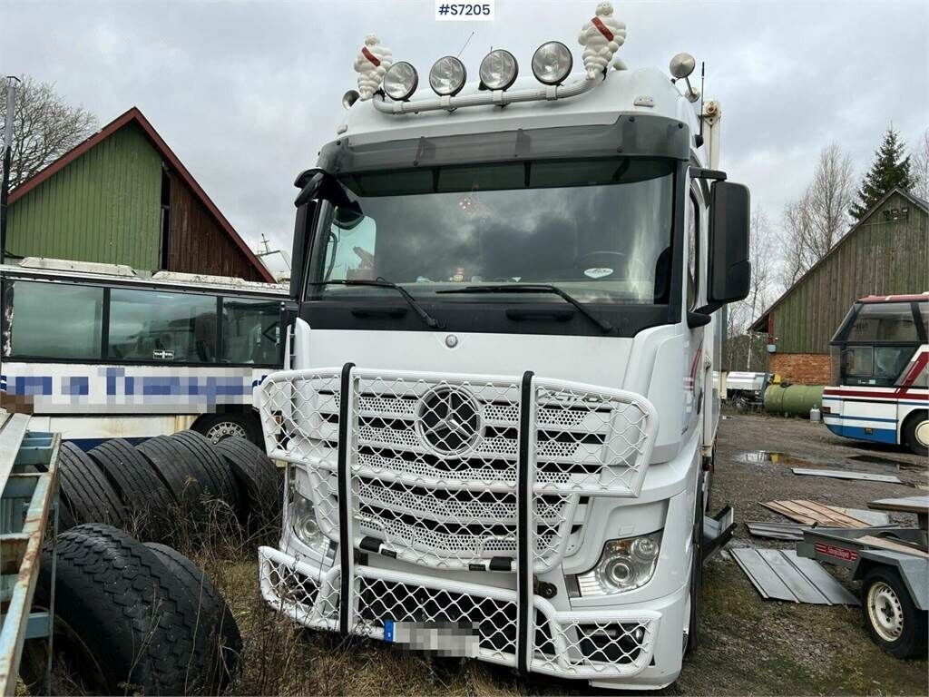 משאית תיבה Mercedes-Benz Actros 963-0-C Chip Truck: תמונה 35