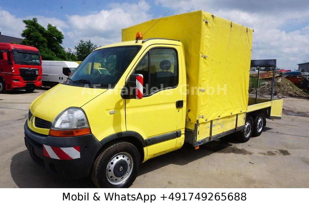 משאית הובלה אוטומטית, כלי רכב מסחרי Renault Master 120 6x2 *Manual/Rampe/Maschinen-Transport: תמונה 7