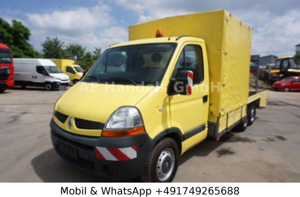 משאית הובלה אוטומטית, כלי רכב מסחרי Renault Master 120 6x2 *Manual/Rampe/Maschinen-Transport: תמונה 22