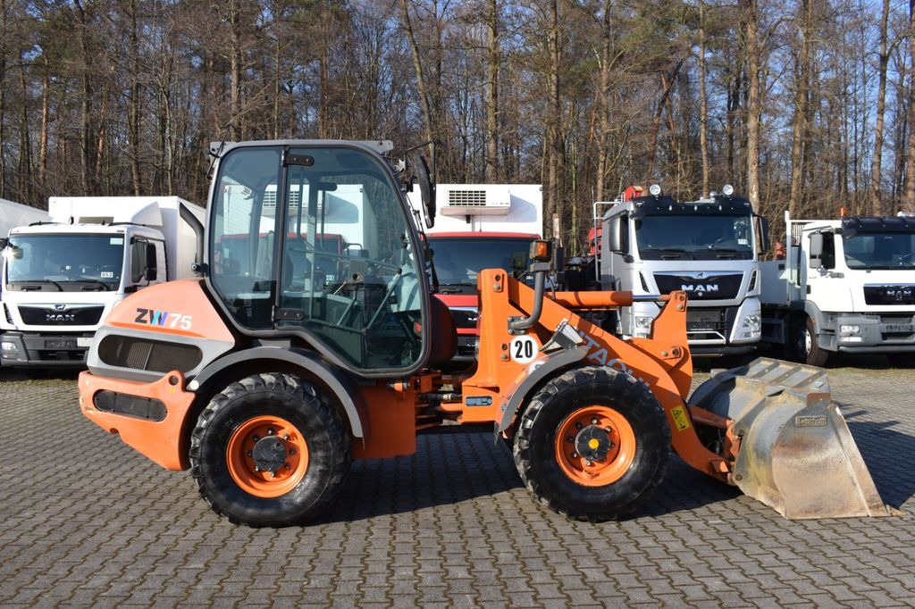 מעמיס גלגלים Hitachi ZW 75/Loader,Schaufel+Gabel,Schnellwechsler,6,5t: תמונה 8