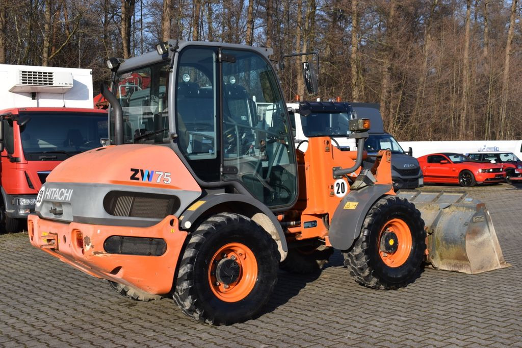 מעמיס גלגלים Hitachi ZW 75/Loader,Schaufel+Gabel,Schnellwechsler,6,5t: תמונה 6