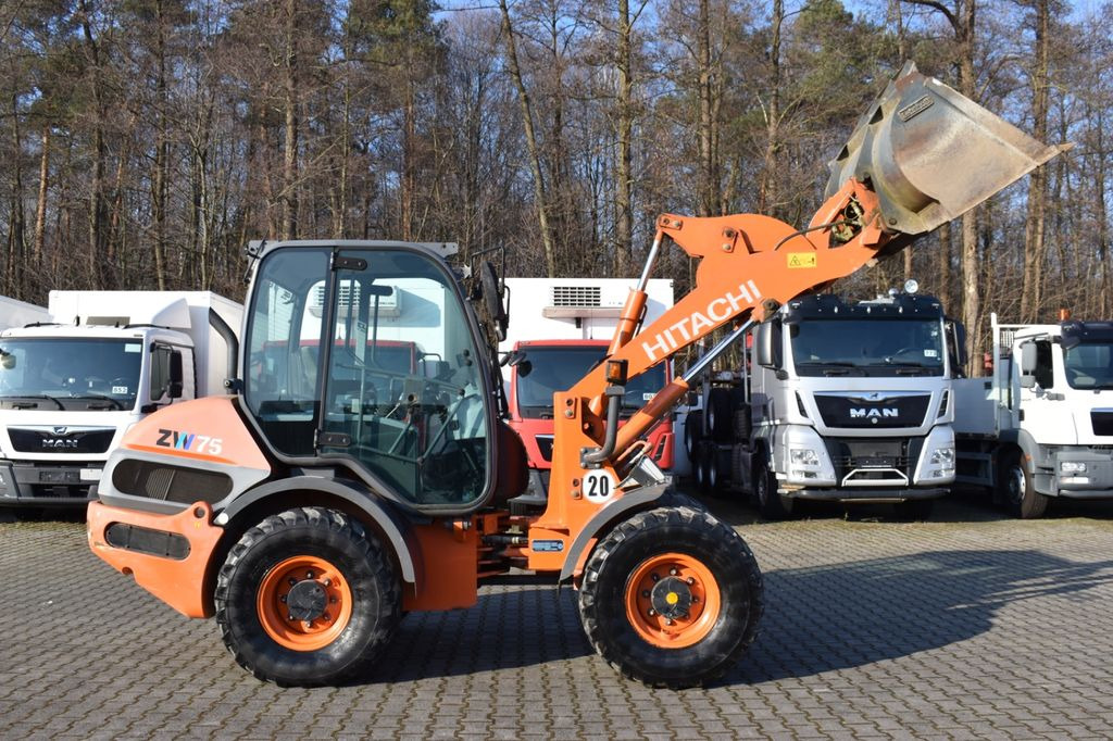 מעמיס גלגלים Hitachi ZW 75/Loader,Schaufel+Gabel,Schnellwechsler,6,5t: תמונה 7