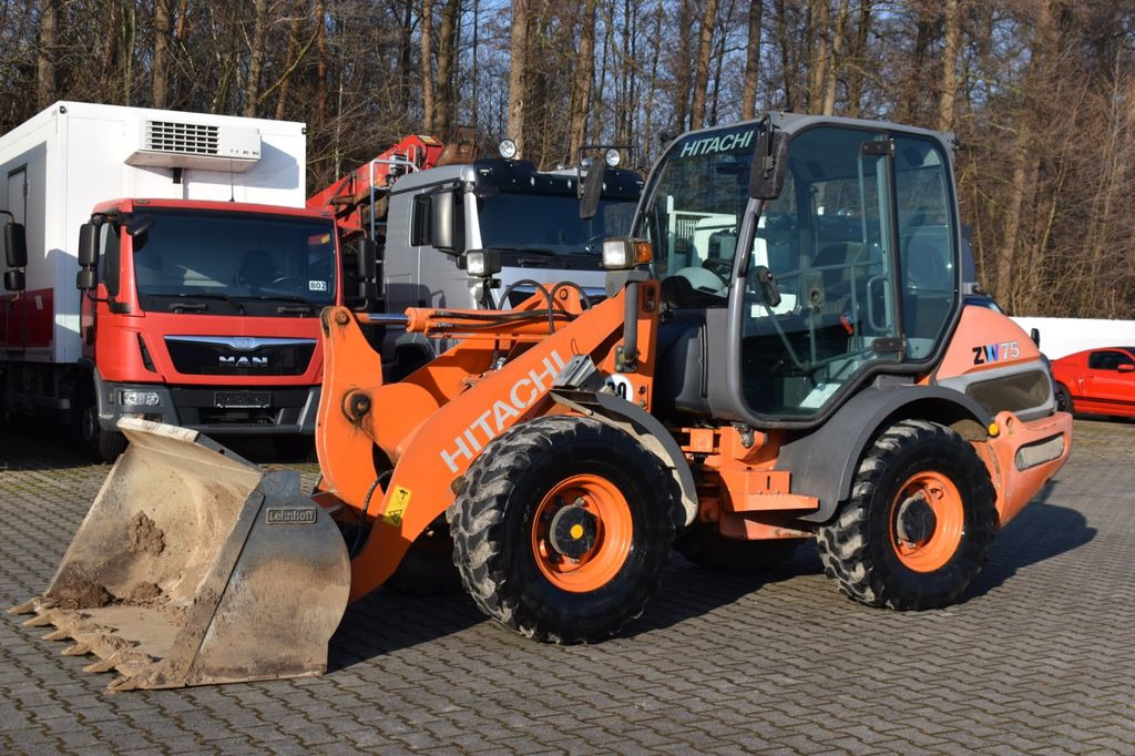 מעמיס גלגלים Hitachi ZW 75/Loader,Schaufel+Gabel,Schnellwechsler,6,5t: תמונה 12