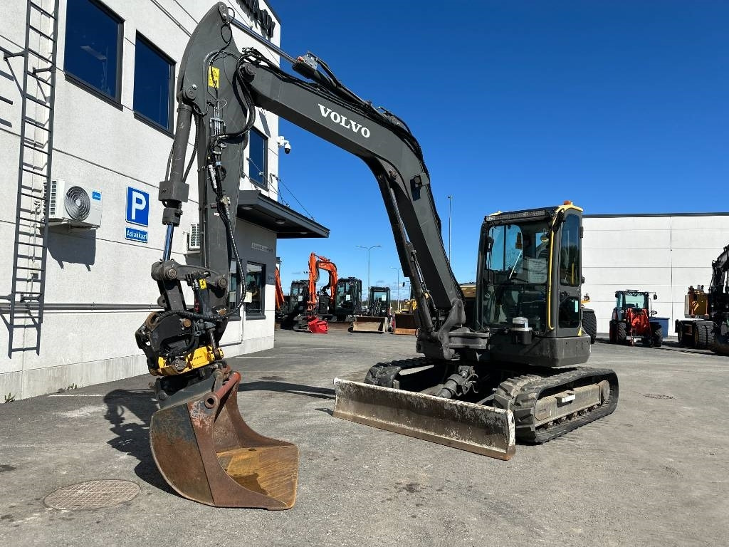 הַחכָּרָה Volvo ECR 88 D PYÖRITTÄJÄLLÄ  Volvo ECR 88 D PYÖRITTÄJÄLLÄ: תמונה 8