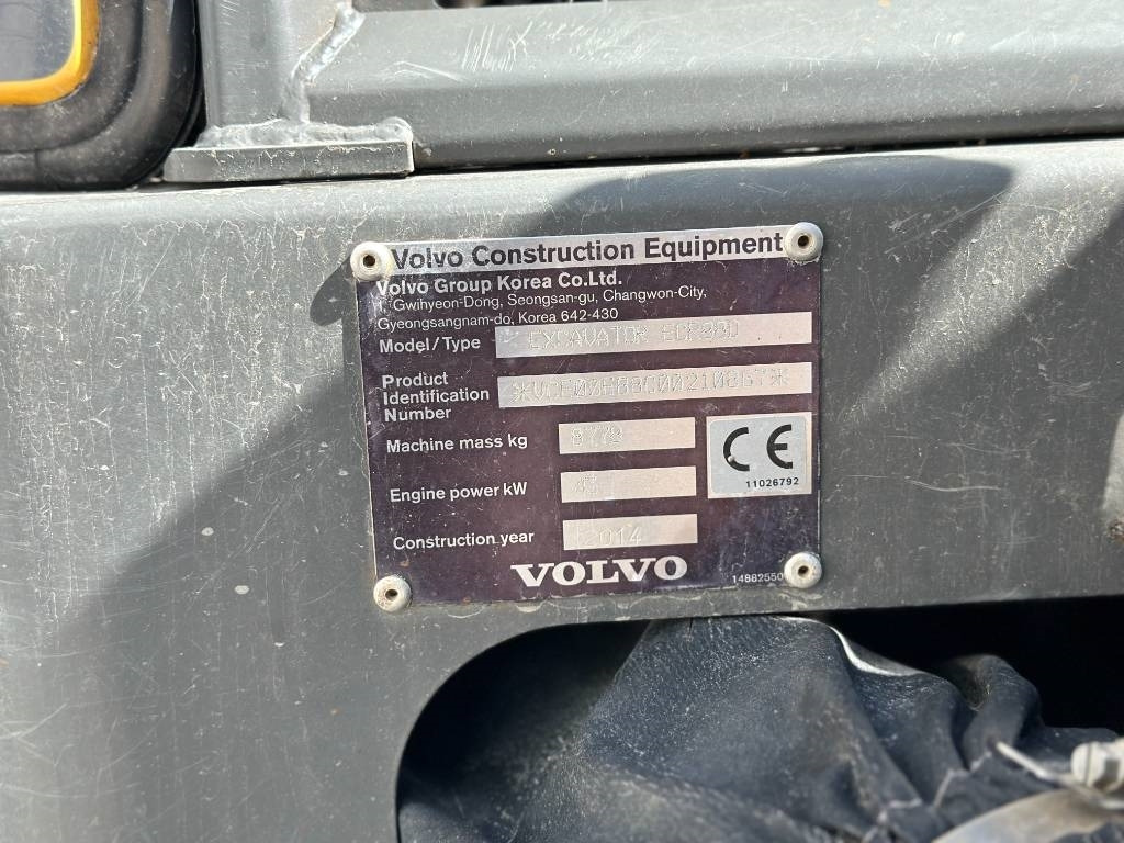 הַחכָּרָה Volvo ECR 88 D PYÖRITTÄJÄLLÄ  Volvo ECR 88 D PYÖRITTÄJÄLLÄ: תמונה 13