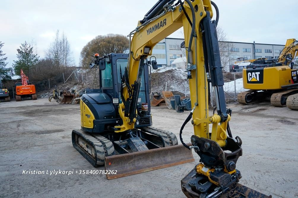 מיני מחפר Yanmar VIO57-6 ENGCONILLA: תמונה 9