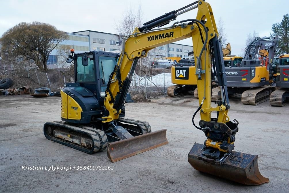 מיני מחפר Yanmar VIO57-6 ENGCONILLA: תמונה 8