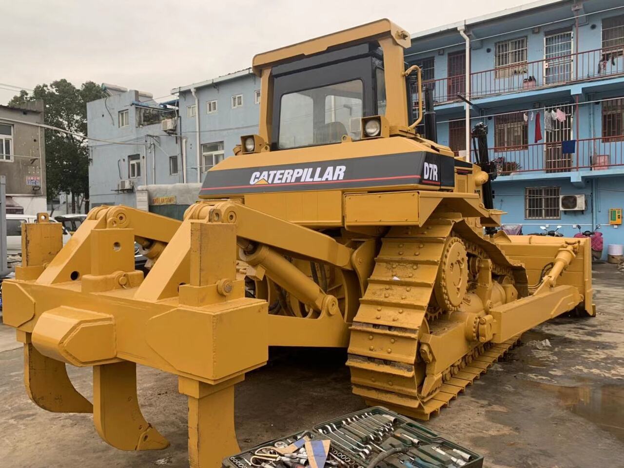 דחפור Caterpillar Good Condition Caterpillar Bulldozer CAT D7R for Sale: תמונה 6