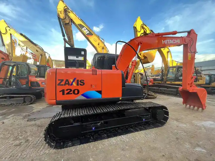 מחפר סורק Hot sale Used excavator hitachi zx 120 Japan brand hitachi zaxis 120 excavator 12Ton excavator machine digger: תמונה 6