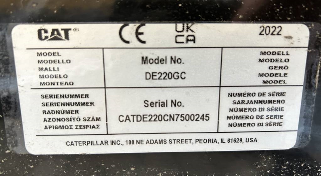 חָדָשׁ ערכת גנרטורים CAT DE220GC - 220 kVA Stand-by Generator - DPX-18212: תמונה 16