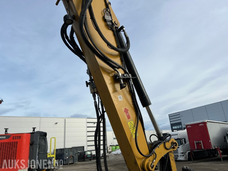 מחפר 2022 Cat 308 07A CR,TRS8 tilt, 3 skuffer, klype, hammer, dieselvarmer ++: תמונה 12