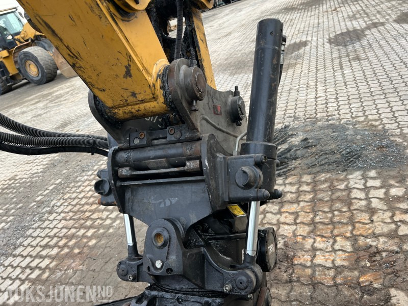 מחפר 2022 Cat 308 07A CR,TRS8 tilt, 3 skuffer, klype, hammer, dieselvarmer ++: תמונה 19