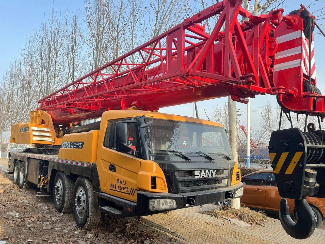 הַחכָּרָה Sany STC750 STC750T STC800 50T 70T 75T 80T 50ton 70ton 80ton 75ton Sany STC750 STC750T STC800 50T 70T 75T 80T 50ton 70ton 80ton 75ton: תמונה 8