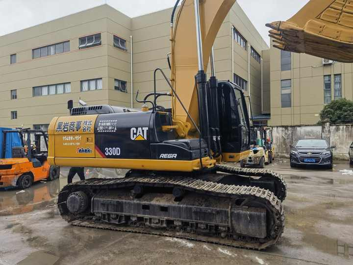 מחפר used excavator hot market sale best price used cat 330D2L 330D 330D2 excavator japan original second-hand digger machine 30t: תמונה 6