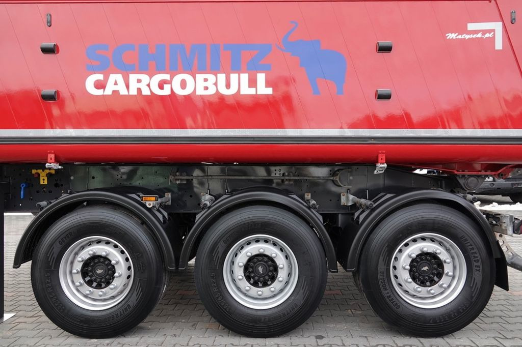 סמיטריילר עם וילונות צד Schmitz Cargobull WYWROTKA / 25 m3 / 2021 ROK / OPONY 100% / WAGA:: תמונה 17