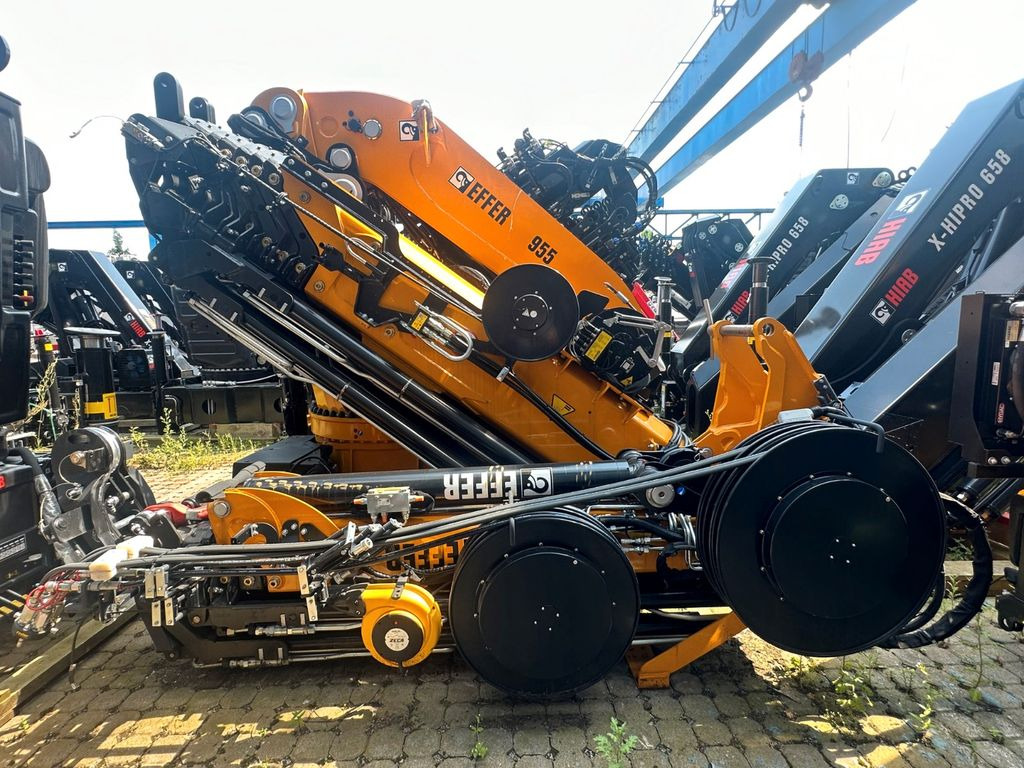 חָדָשׁ עגורן מעמיס Effer-Ladekran 955-8s + Jib 6s: תמונה 1