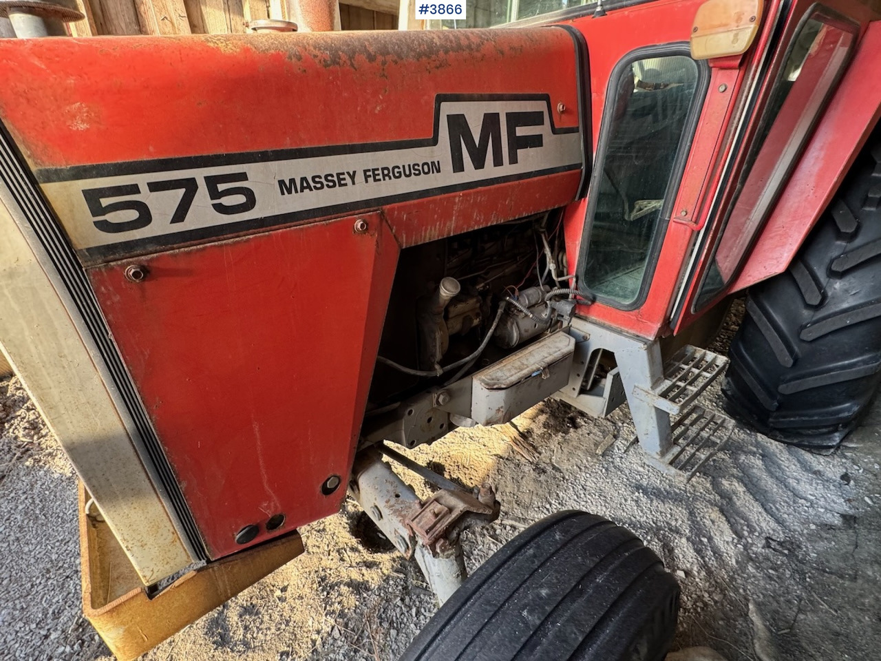 הַחכָּרָה  1980 Massey Ferguson 575 1980 Massey Ferguson 575: תמונה 8