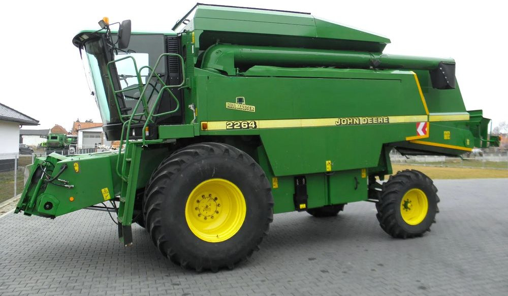 מקצרת קומבינה John Deere 2264 HM 2000 Rok, heder 6,1 m, Stol do rzepaku, Nowsza Wersja, Nie Malowany, Stan Idealny: תמונה 6