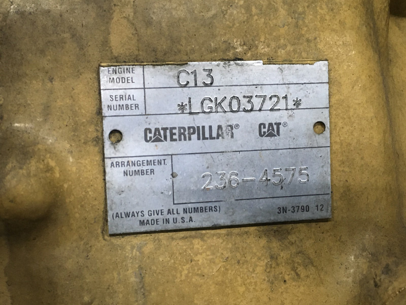 מכונת בנייה Caterpillar C13 LGK-2364575 FOR PARTS: תמונה 6