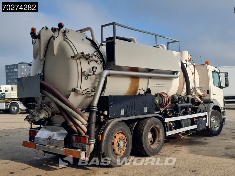 משאית ואקום Mercedes-Benz Atego 2628 6X2 Koks12.0H2 Vacuum truck 12.000ltr Manual Lift+Lenkachse Euro 3: תמונה 12