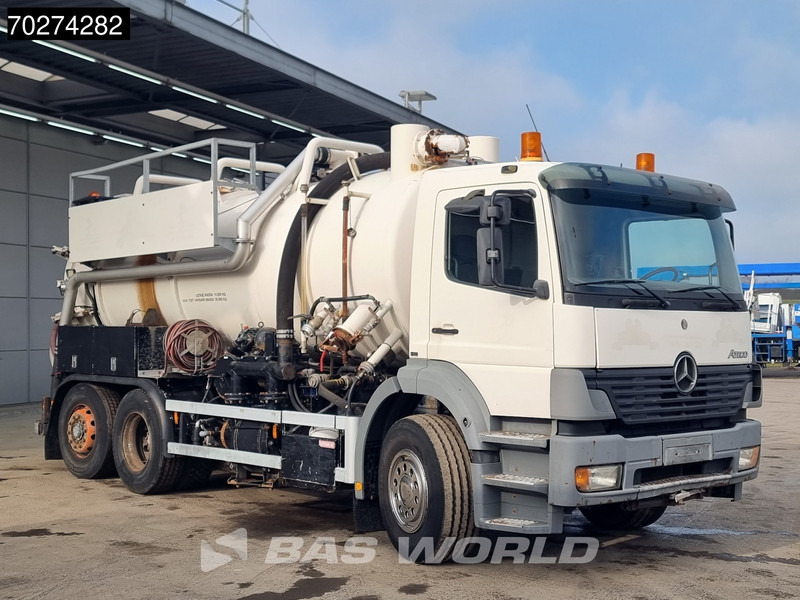 משאית ואקום Mercedes-Benz Atego 2628 6X2 Koks12.0H2 Vacuum truck 12.000ltr Manual Lift+Lenkachse Euro 3: תמונה 6