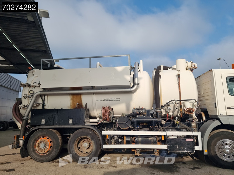 משאית ואקום Mercedes-Benz Atego 2628 6X2 Koks12.0H2 Vacuum truck 12.000ltr Manual Lift+Lenkachse Euro 3: תמונה 10