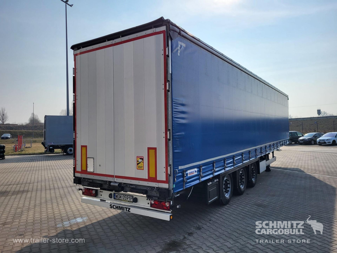 סמיטריילר עם וילונות צד SCHMITZ Curtainsider Mega: תמונה 7