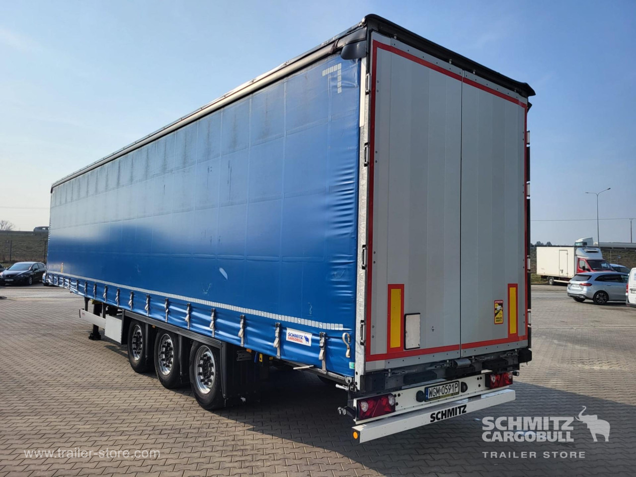 סמיטריילר עם וילונות צד SCHMITZ Curtainsider Mega: תמונה 9